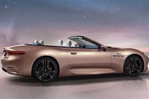 2025 Maserati GranCabrio Folgore is the third flash of Modena lightning