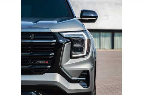 Next-gen GMC Terrain teased looking chiseled in AT4 trim