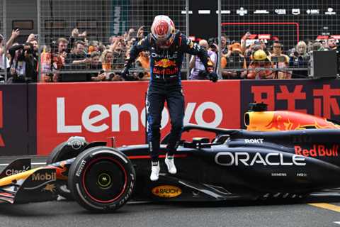 Max Verstappen earns fourth victory in five F1 races at Chinese GP