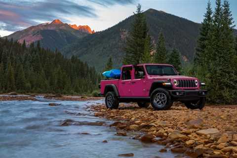 2024 Jeep Gladiator available in Tuscadero Pink