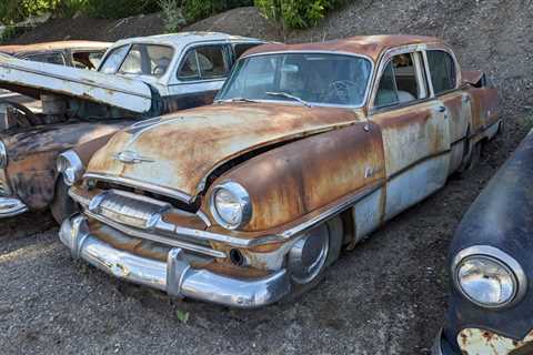 Junkyard Gem: 1954 Plymouth Belvedere Four Door Sedan