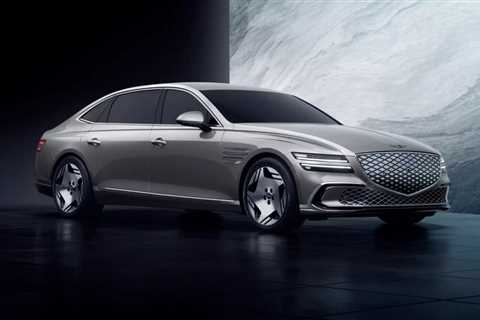 Refreshed 2026 Genesis GV80 greets the public in Busan, Korea