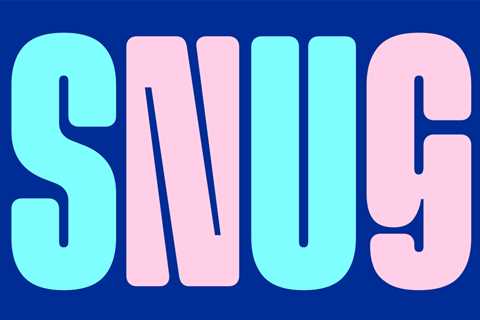 The Snug Typeface Finds Opportunities for Play in Its Negative Space