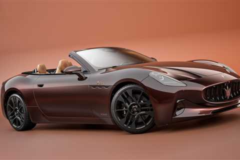 Maserati GranCabrio Folgore Tignanello is a wine-themed drop-top