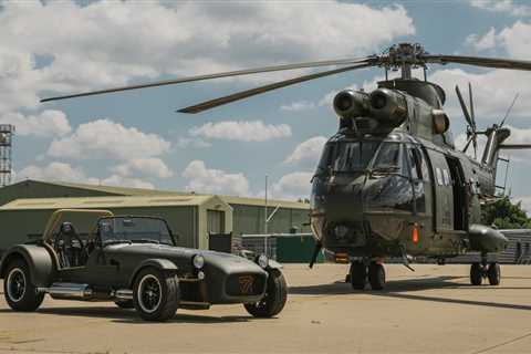 Caterham RAF Seven 360R is made from a decommissioned Puma helicopter