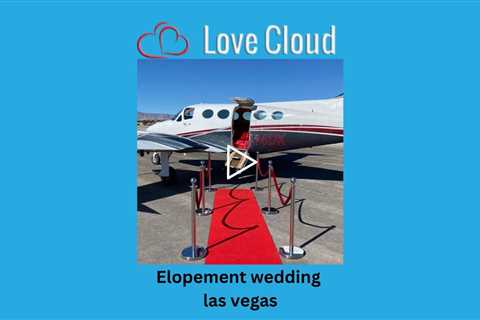 Elopement wedding las vegas - Love Cloud Sky Chapel Wedding Venue