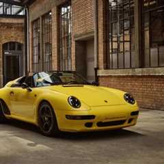 A rare Porsche Speedster is built from a designer's dream