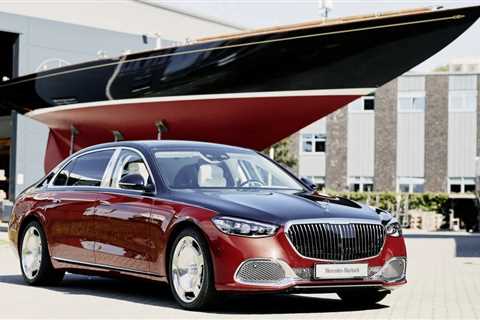 Mercedes-Maybach S 680 celebrates a yacht and Robbe & Berking's 150th