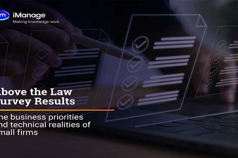 Are Small Firms Achieving Their Legal Tech Goals? [Sponsored]