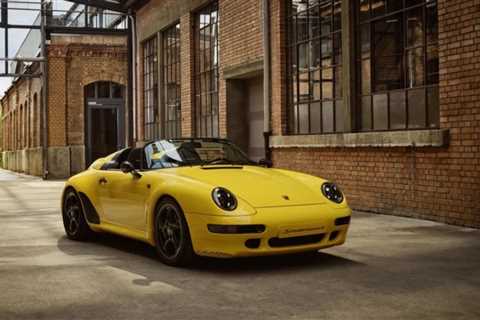 A rare Porsche Speedster is built from a designer's dream