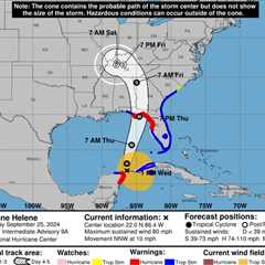 Which Courts are Closed and Open? Hurricane Forms off Florida Coast