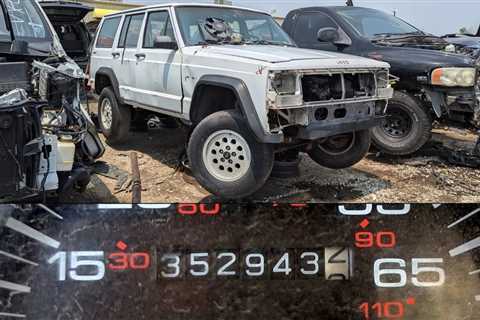 Junkyard Gem: 1992 Jeep Cherokee with 350K miles