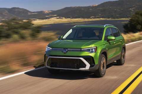 2025 VW Taos gets styling tweaks, power bump