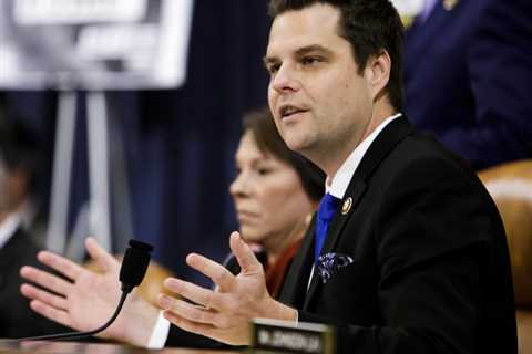 Trump Selects Matt Gaetz as Attorney General