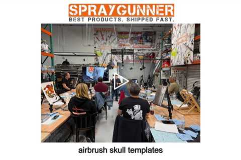 airbrush skull templates - SprayGunner