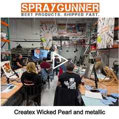 Createx Wicked Pearl and metallic - SprayGunner