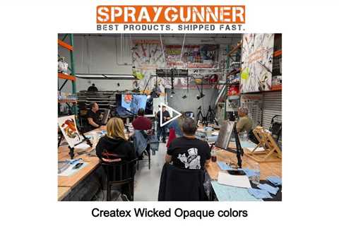 Createx Wicked Opaque colors - SprayGunner