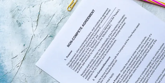 Employer-Friendly Non-Compete Legislation Becomes Law in Florida