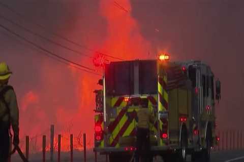 The Brave Firefighters of Central California: Battling Extreme Weather Conditions