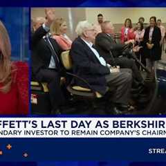 Warren Buffett marks his final day as Berkshire Hathaway CEO — will remain chair