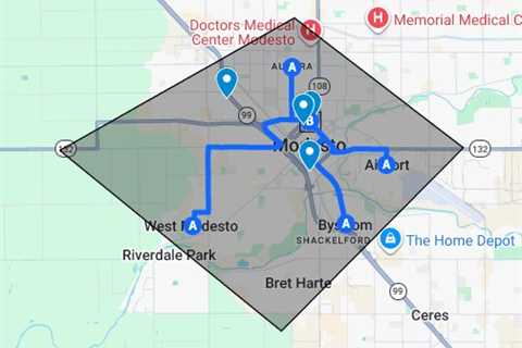 Modesto Roofing Companies - Google My Maps