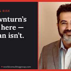 The downturn’s already here — your plan isn’t.