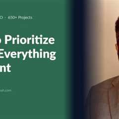 Learn how to prioritize when everything feels urgent. Discover the decision rights framework that..