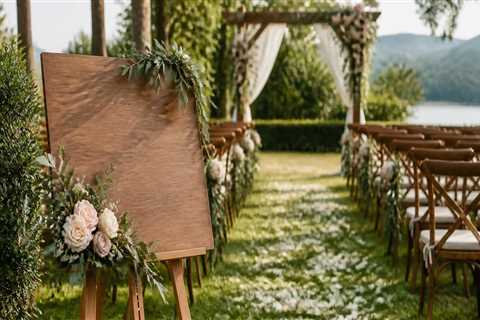 Incorporating Signage into Your Wedding Decor: Creative Ideas and Tips