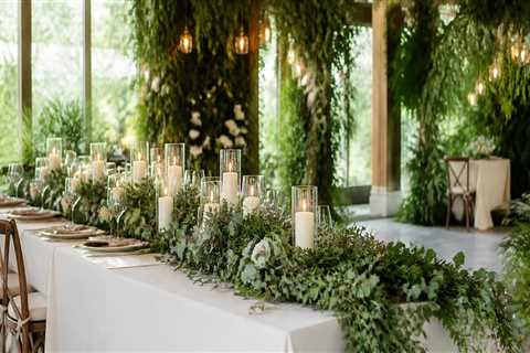 Creative Ways to Incorporate Greenery into Your Wedding Decor