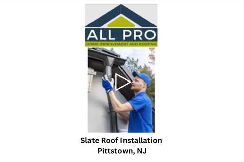 Slate Roof Installation Pittstown, NJ - Guardian Pro Roofing And Improvements