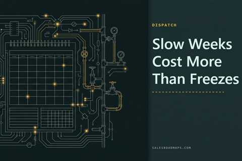 Preventive Maintenance: Filling the Slow Weeks - Sales Roadmap