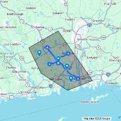 Connecticut dumpster rentals - Google My Maps