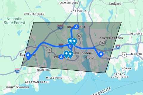Auto Insurance Quotes Waterford CT - Google My Maps